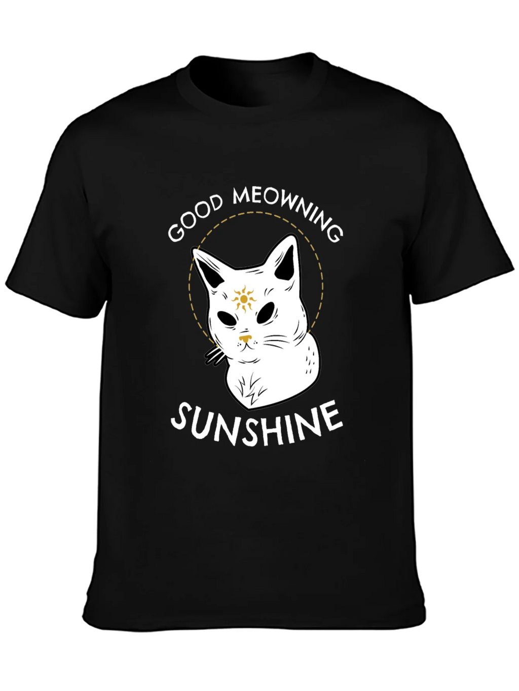 Good Meowning Sunshine Graphic T-Shirt