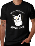Good Meowning Sunshine Graphic T-Shirt