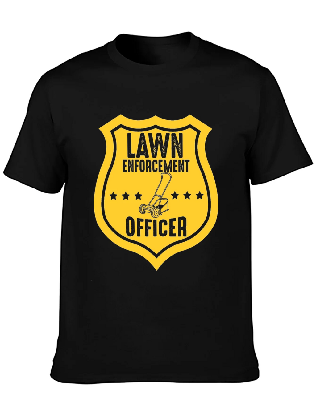Lawn Enforcement Officer Graphic Tee