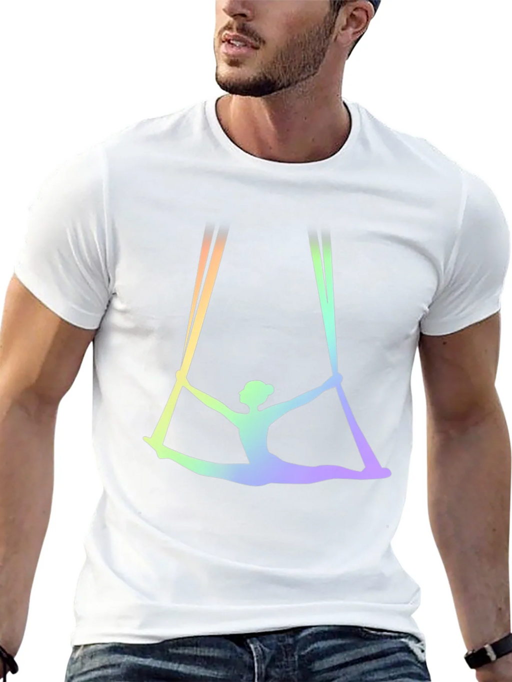Aerial Silks Rainbow Shirt