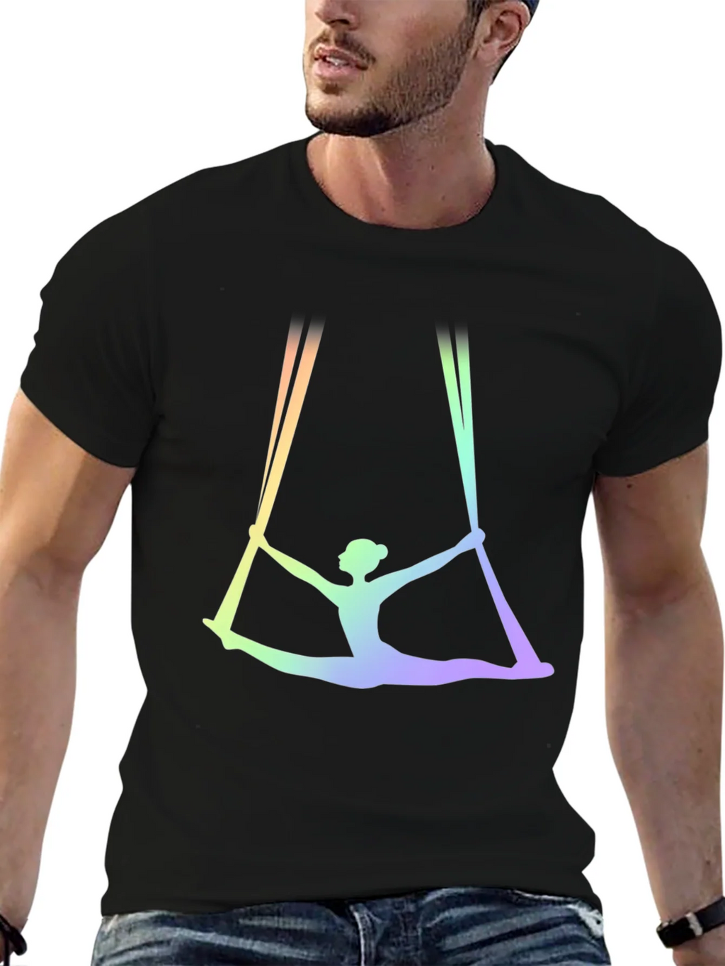 Aerial Silks Rainbow Shirt