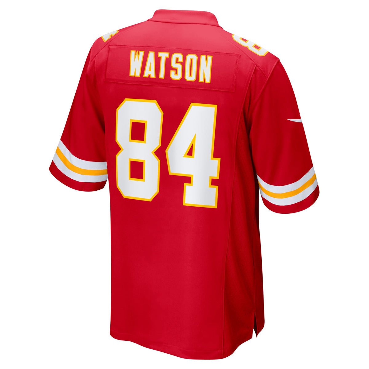 Justin Watson Kansas City Chiefs  Game   Jersey - Red