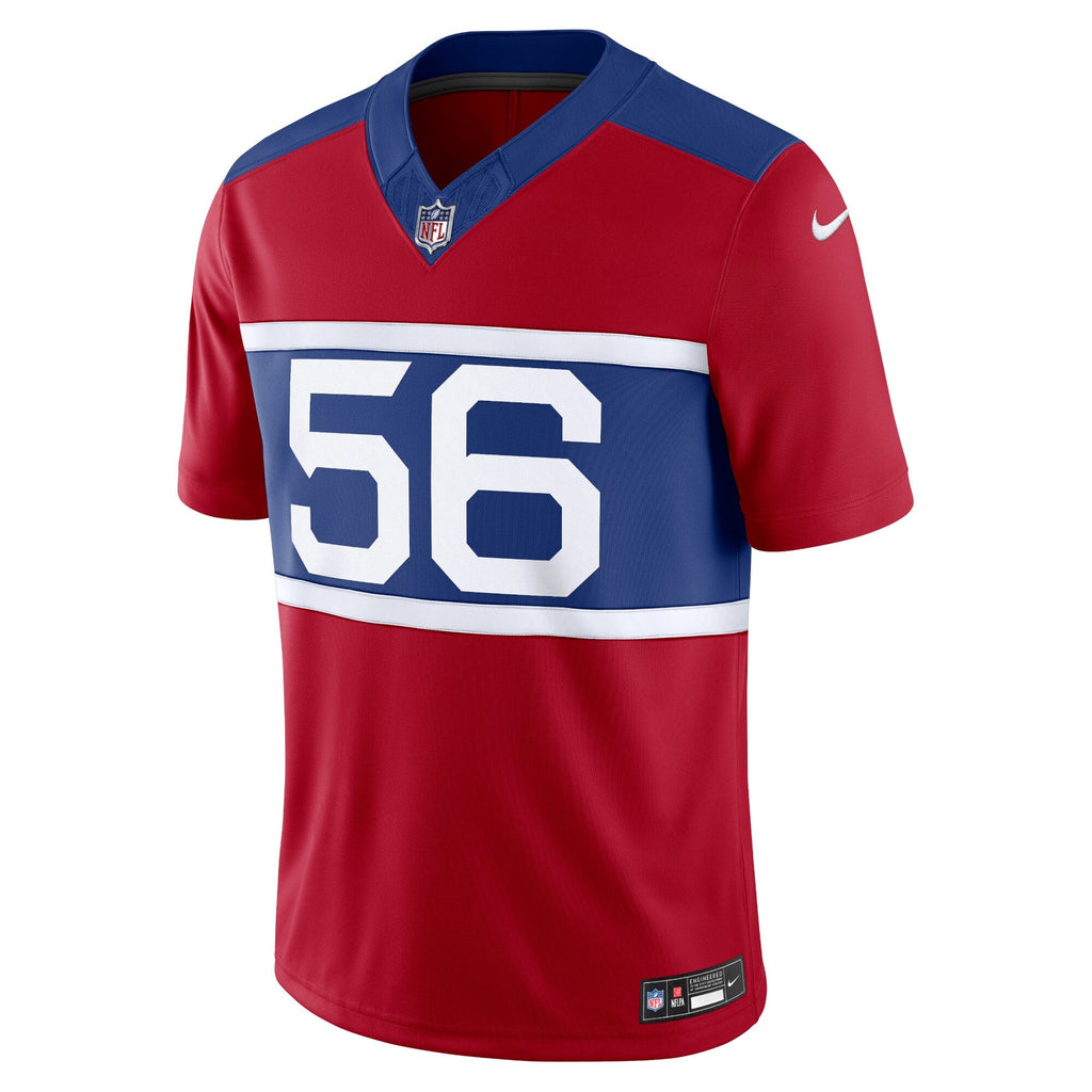 Lawrence Taylor New York Giants  Alternate Vapor F.U.S.E. Retired   Limited Jersey - Century Red