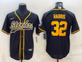 Men's Pittsburgh Steelers Franco Harris #32 Black Vapor F.U.S.E. Limited Jersey1