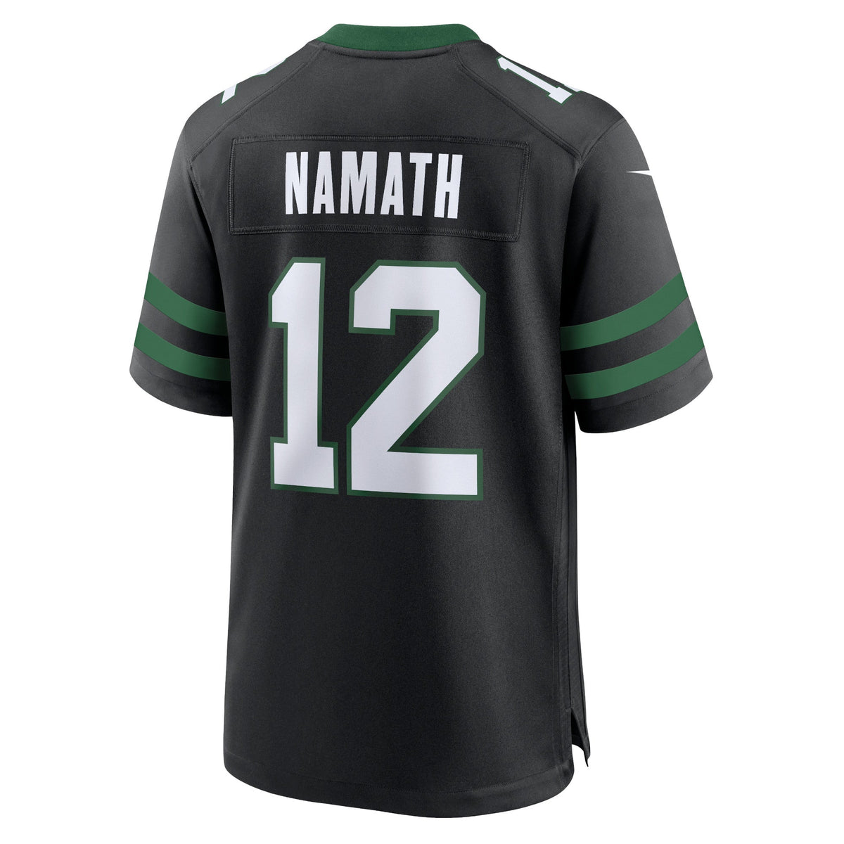Joe Namath New York Jets  Alternate Retired   Game Jersey - Legacy Black