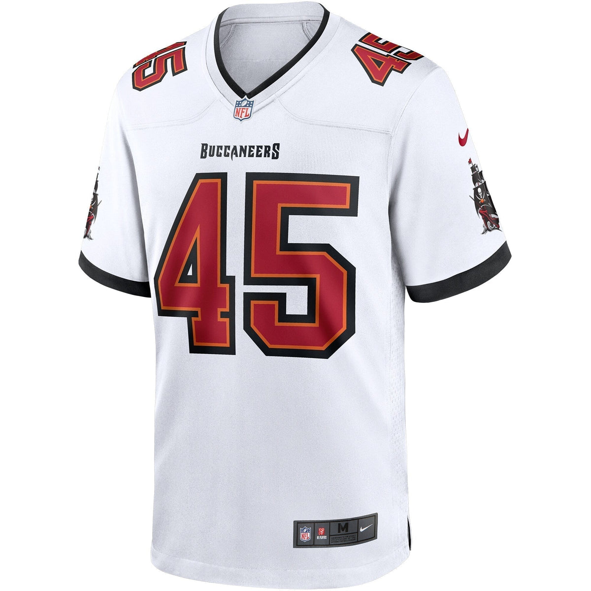 Devin White Tampa Bay Buccaneers  Game Jersey - White