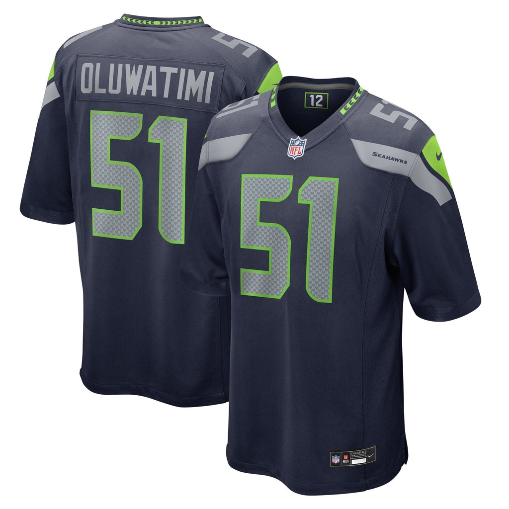 Olu Oluwatimi Seattle Seahawks   Game Jersey -  College Navy