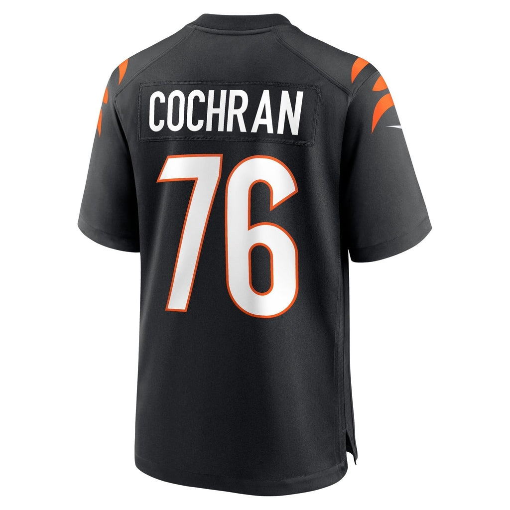 Devin Cochran Cincinnati Bengals  Game   Jersey - Black