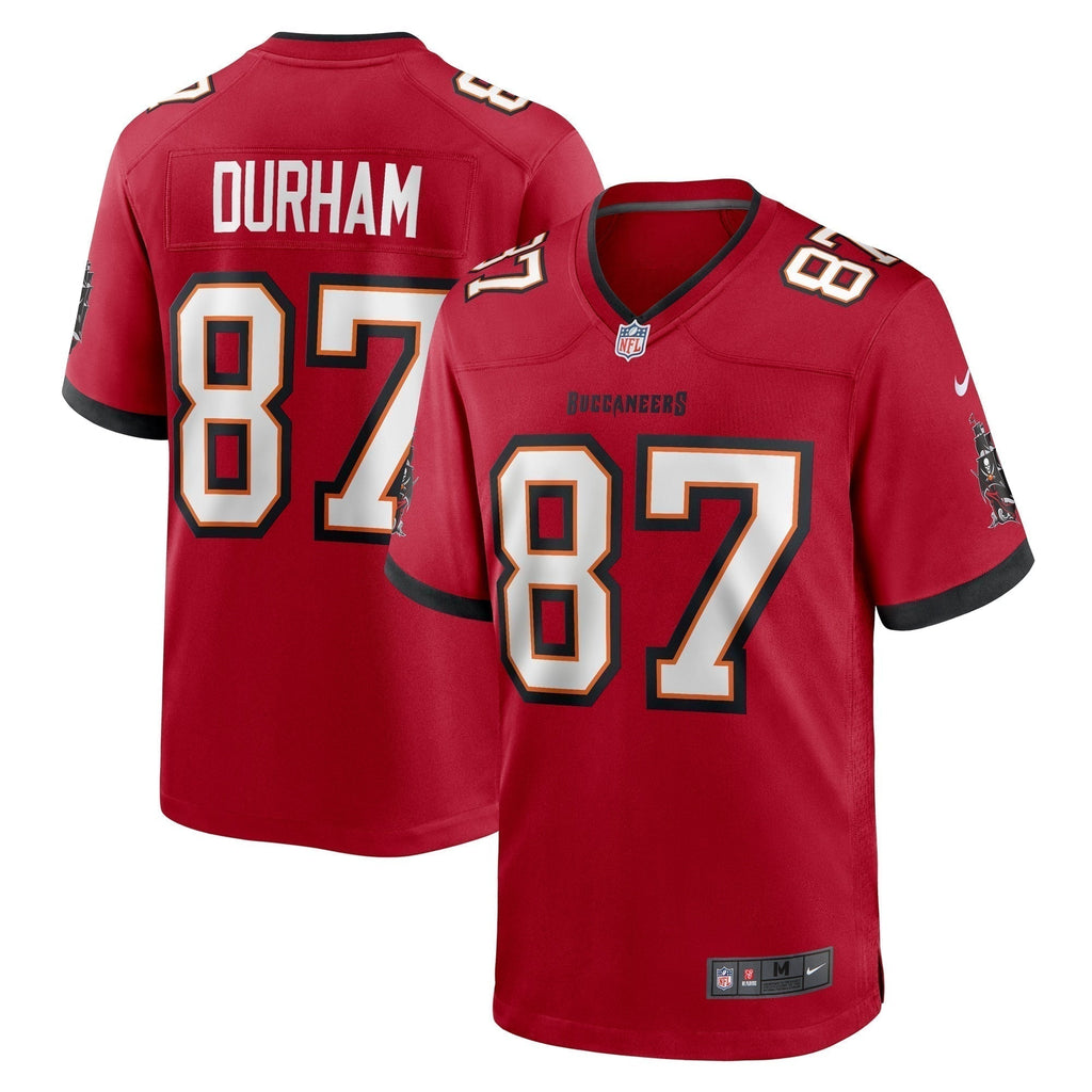 Payne Durham Tampa Bay Buccaneers   Game Jersey -  Red