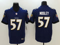 Men's Baltimore Ravens C.J. Mosley Purple Game Player Jersey