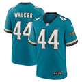 Travon Walker Jacksonville Jaguars  Prowler Throwback   Game Jersey - Teal