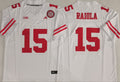 Men's Nebraska Huskers Dylan Raiola #15 White Player Jersey