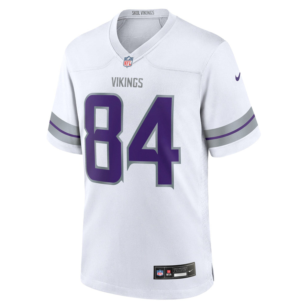 Randy Moss Minnesota Vikings  Alternate Retired   Game Jersey - White