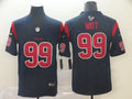 Men's Houston Texans J.J. Watt Navy Game Jersey