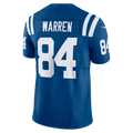 IN.Colts #84 Tyler Warren Heather Royal Team Vapor F.U.S.E. Limited Jersey