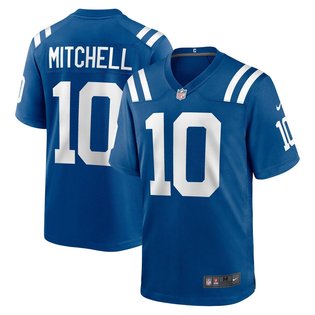 Adonai Mitchell Indianapolis Colts  2024 NFL Draft   Game Jersey - Royal