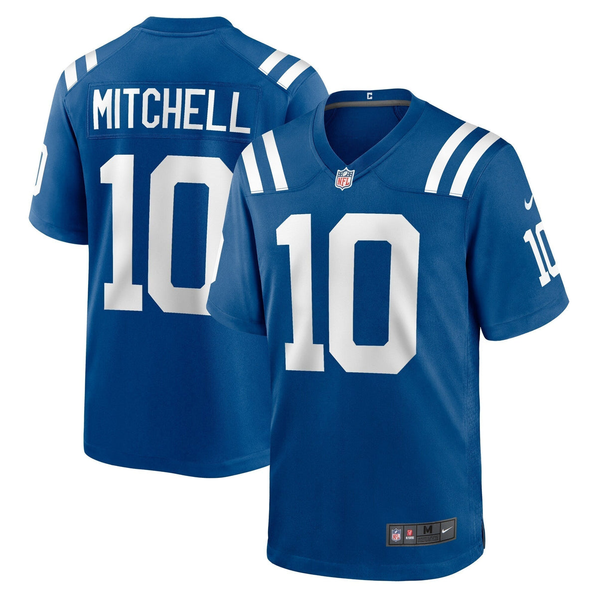 Adonai Mitchell Indianapolis Colts  2024 NFL Draft   Game Jersey - Royal