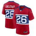 Devin Singletary New York Giants  Alternate   Game Jersey - Century Red
