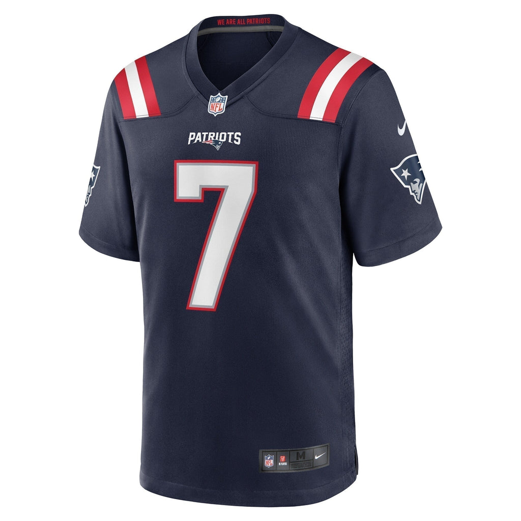Jacoby Brissett New England Patriots   Game Jersey -  Navy