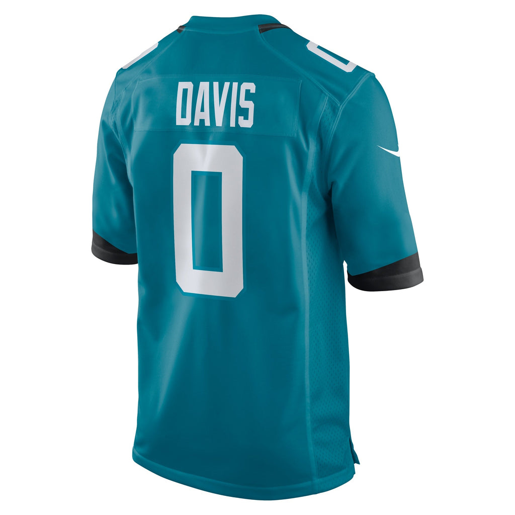 Gabe Davis Jacksonville Jaguars  Team Game   Jersey - Teal