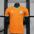 2026 Perforated Ivory Coast Home Player Version Jersey
