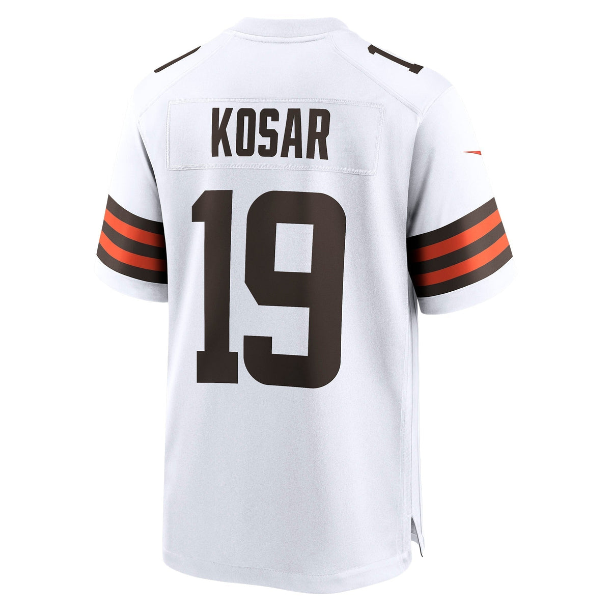 Bernie Kosar Cleveland Browns Retired   Game Jersey - White