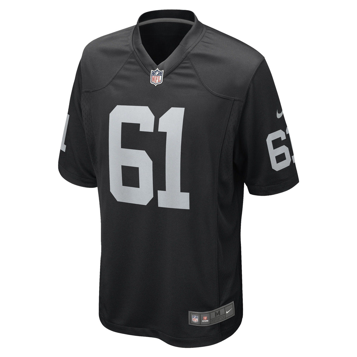 Jordan Meredith Las Vegas Raiders  Game   Jersey - Black