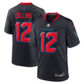 Nico Collins Houston Texans  2nd Alternate Game Jersey -  Navy