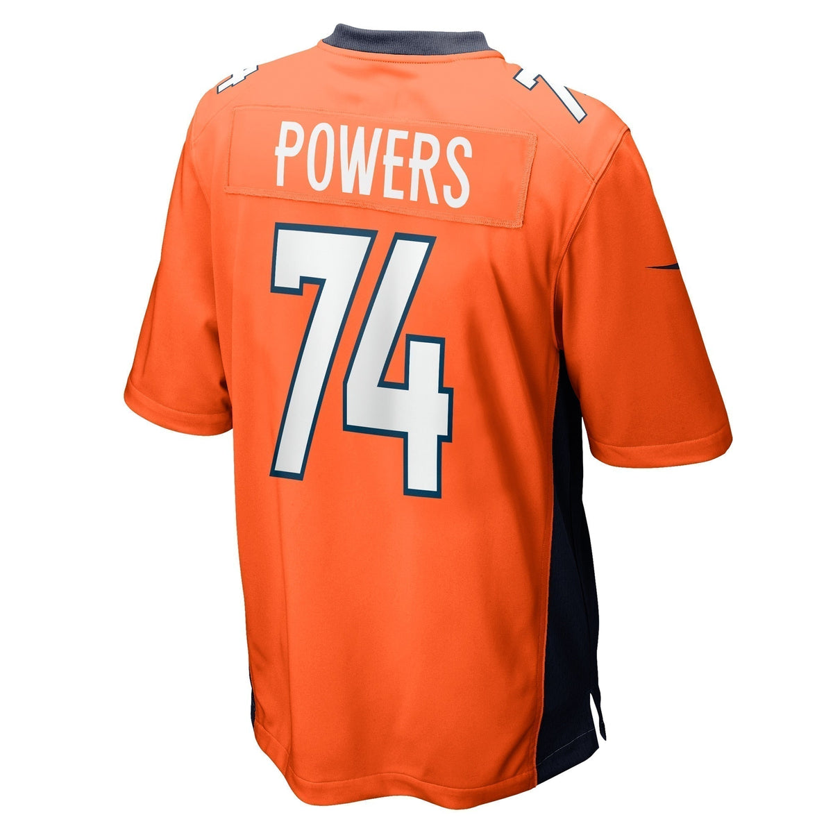 Ben Powers Denver Broncos  Game   Jersey - Orange