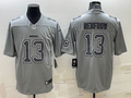 Men's Las Vegas Raiders Hunter Renfrow Gray Atmosphere Fashion Game Jersey
