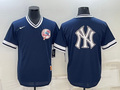 Men's New York Yankees1 Navy Cooperstown Collection Player Jersey
