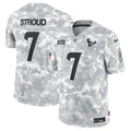 C.J. Stroud Houston Texans  2024 Salute to Service Limited Jersey - Arctic Camo