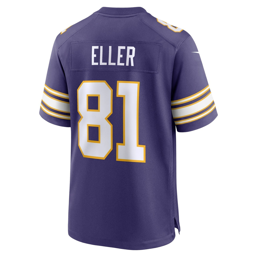 Carl Eller Minnesota Vikings  Classic Retired   Jersey - Purple
