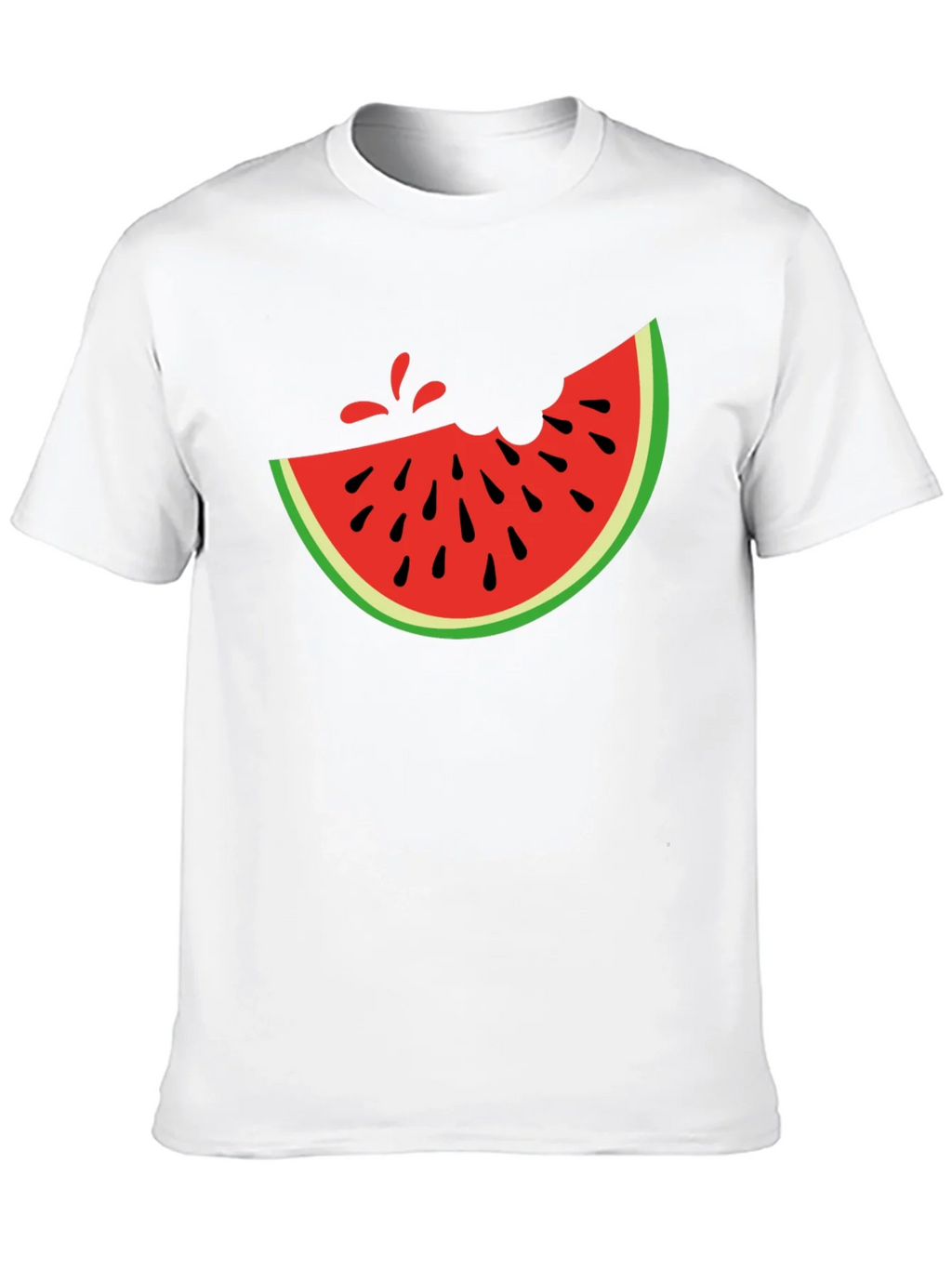 Watermelon Slice Graphic Tee - Casual Summer Style