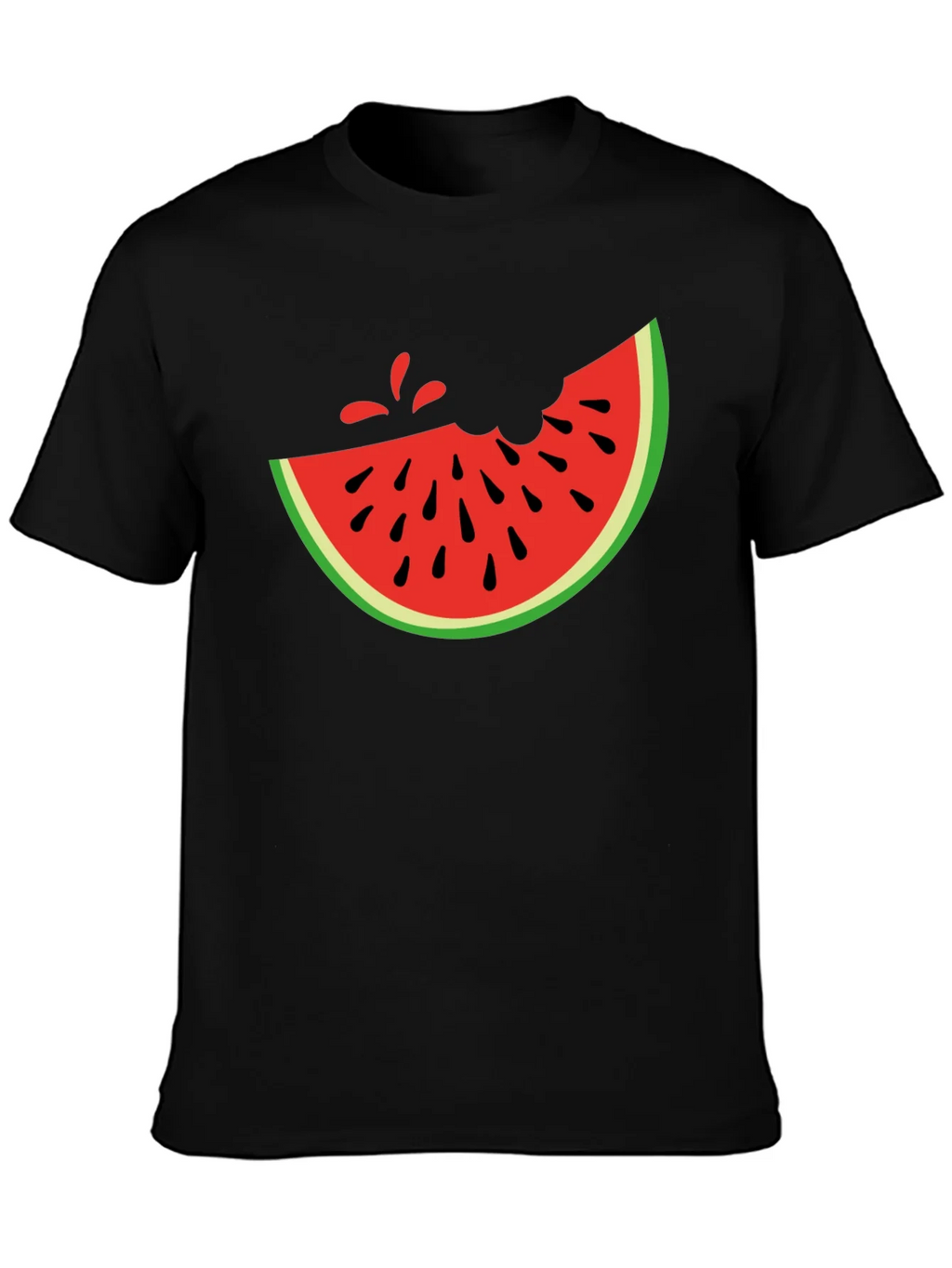 Watermelon Slice Graphic Tee - Casual Summer Style