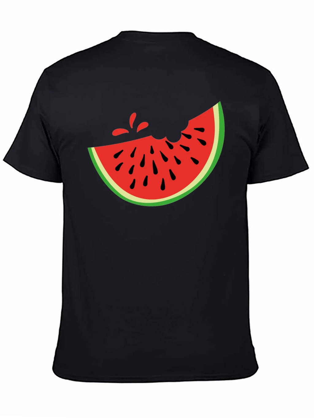 Watermelon Slice Graphic Tee - Casual Summer Style