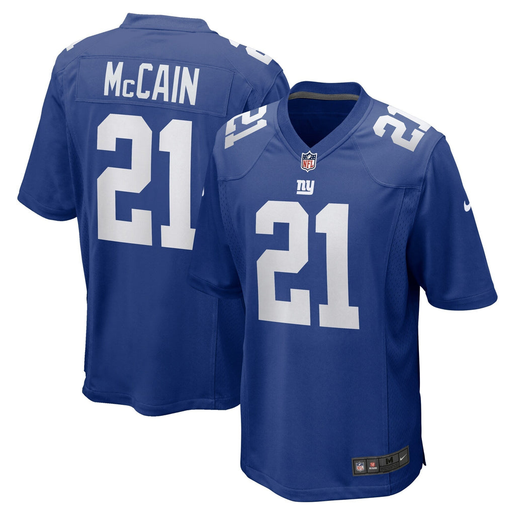 Bobby McCain New York Giants  Game   Jersey - Royal