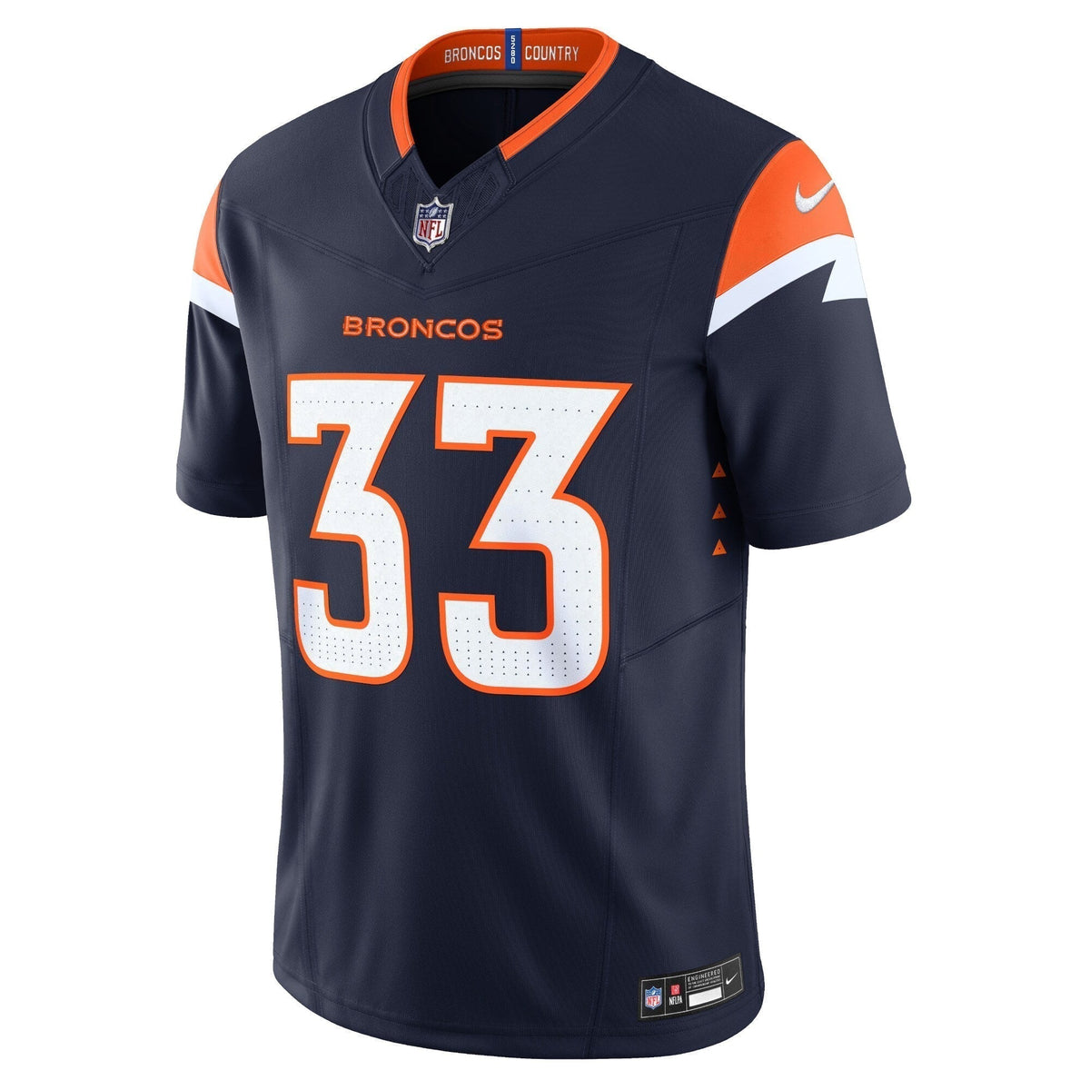 Javonte Williams Denver Broncos  Mile High Collection Vapor F.U.S.E. Limited Jersey - Navy