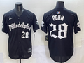 Men's Philadelphia Phillies Alec Bohm Black Replica Player Jersey