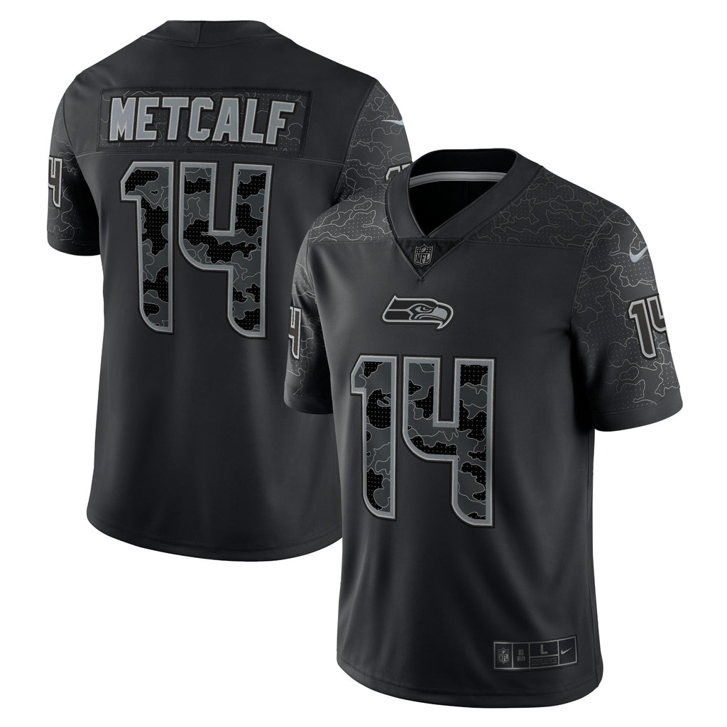 DK Metcalf Seattle Seahawks  RFLCTV Limited Jersey - Black
