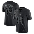 DK Metcalf Seattle Seahawks  RFLCTV Limited Jersey - Black