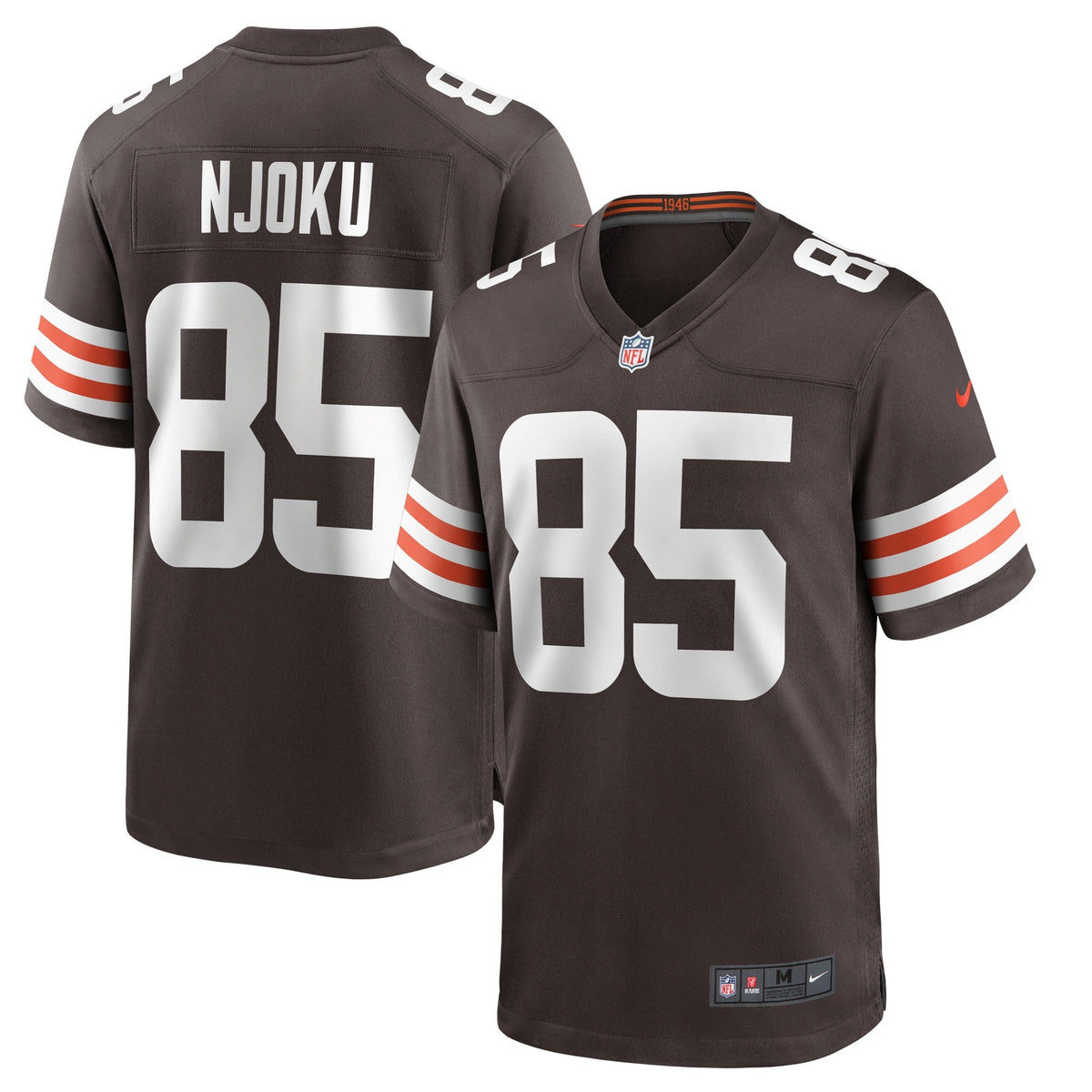 David Njoku Cleveland Browns    Game Jersey - Brown