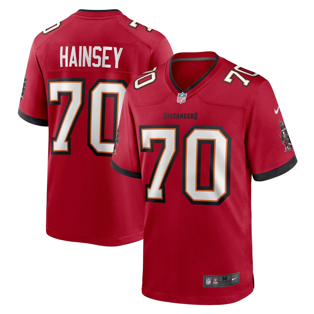 Robert Hainsey Tampa Bay Buccaneers  Game Jersey - Red