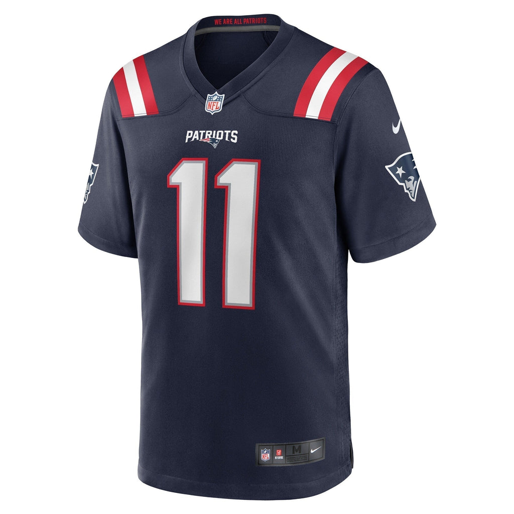 Tyquan Thornton New England Patriots  Game   Jersey - Navy