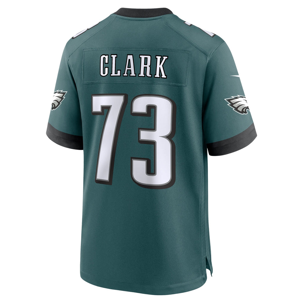Le'Raven Clark Philadelphia Eagles  Team Game Jersey - Midnight Green