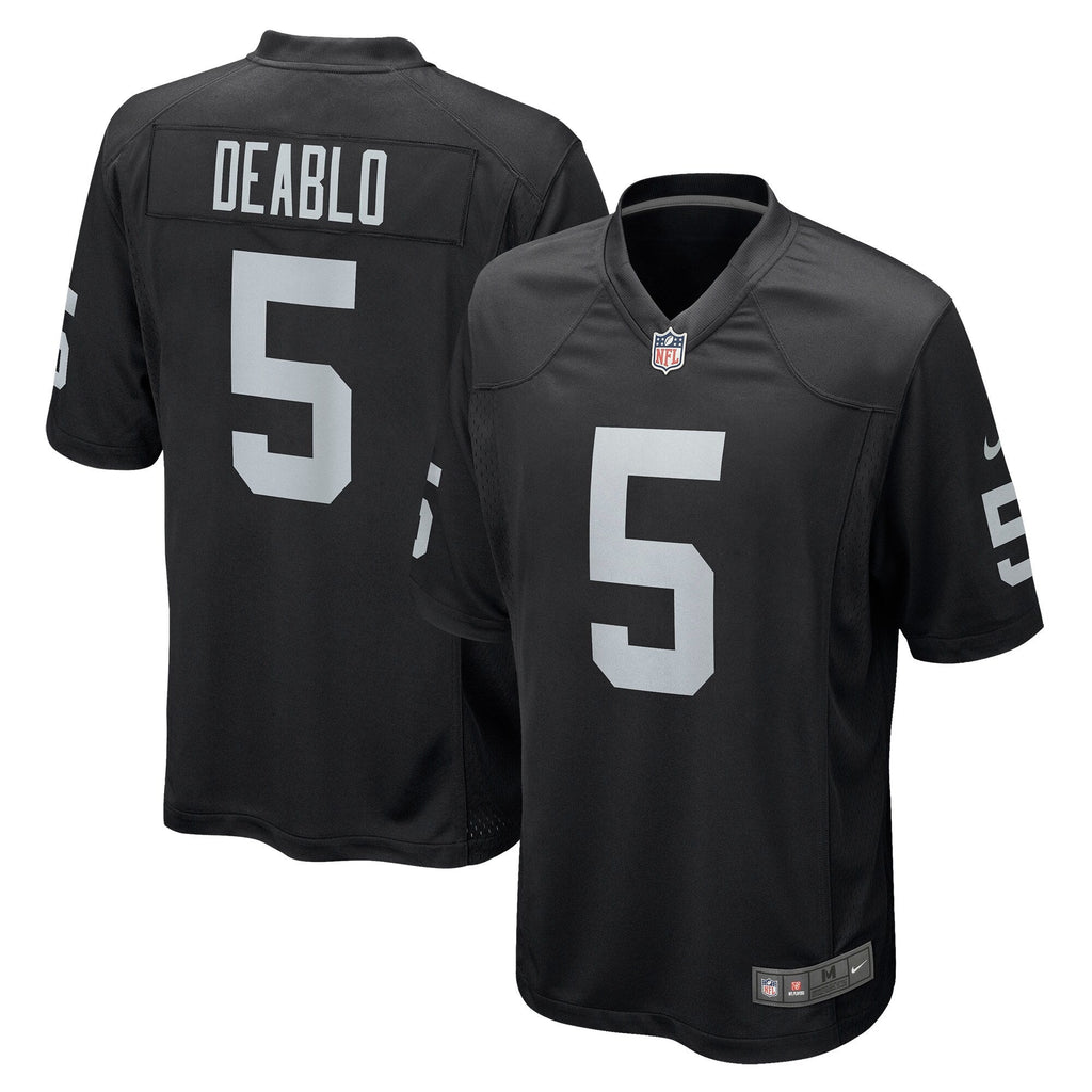 Divine Deablo Las Vegas Raiders    Game Jersey - Black