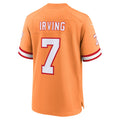 TB.Buccaneers #7 Bucky Irving Creamsicle 50th Season GameJersey