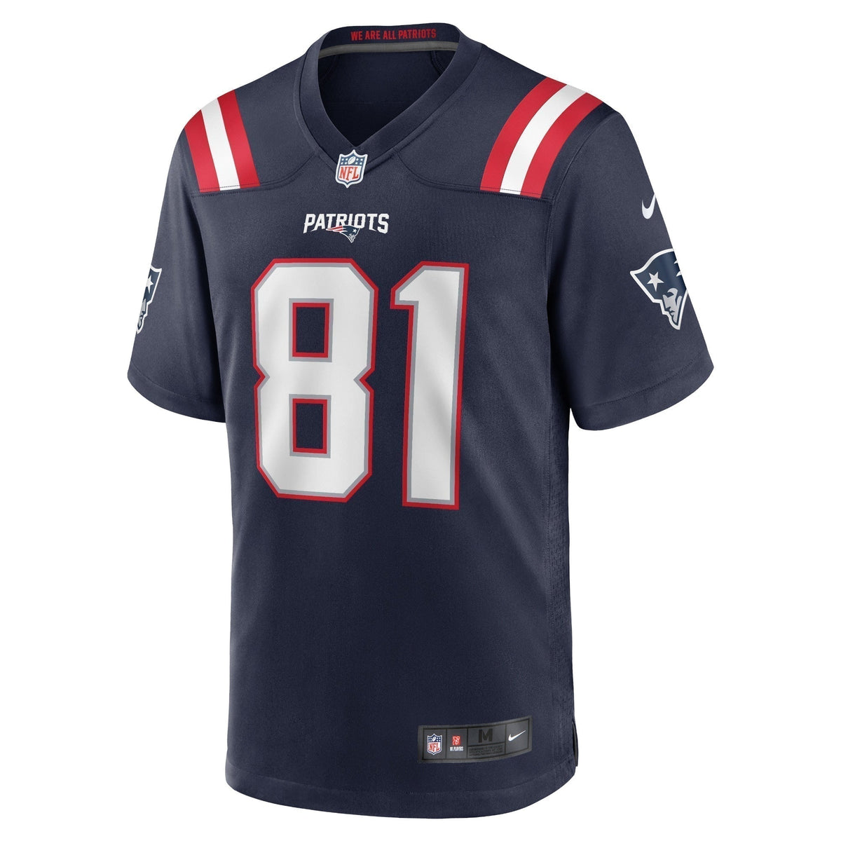 Jonnu Smith New England Patriots  Game Jersey - Navy