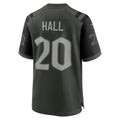 NY.Jets #20 Breece Hall Gotham Green 2025 Rivalries Collection Game Jersey