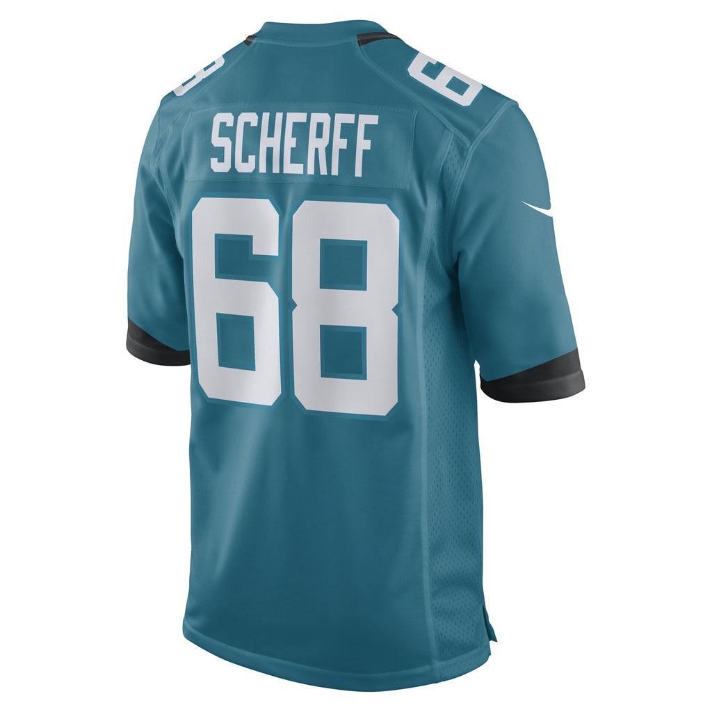 Brandon Scherff Jacksonville Jaguars  Game   Jersey - Teal
